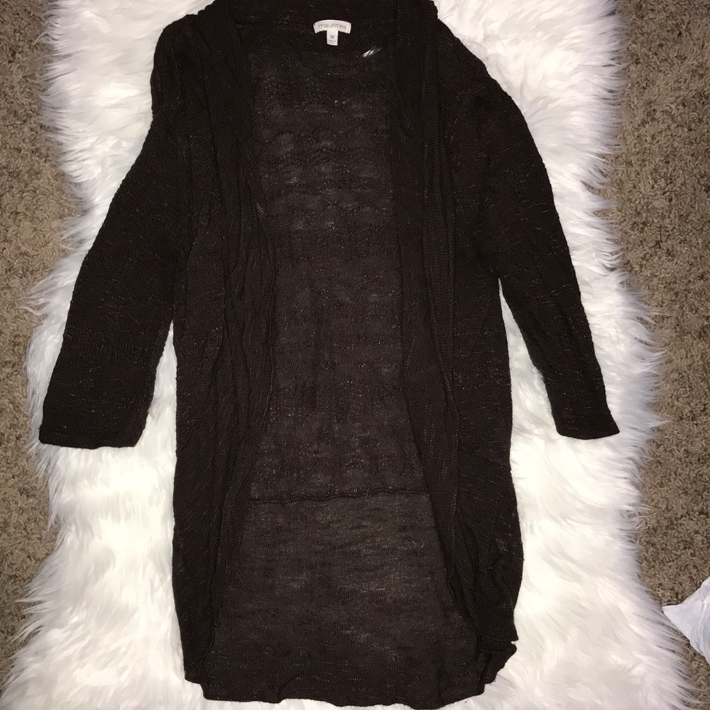 Brown Maurice’s cardigan